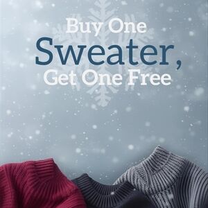 Buy One Get One Free Sweaters And Long Sleeve Shirts